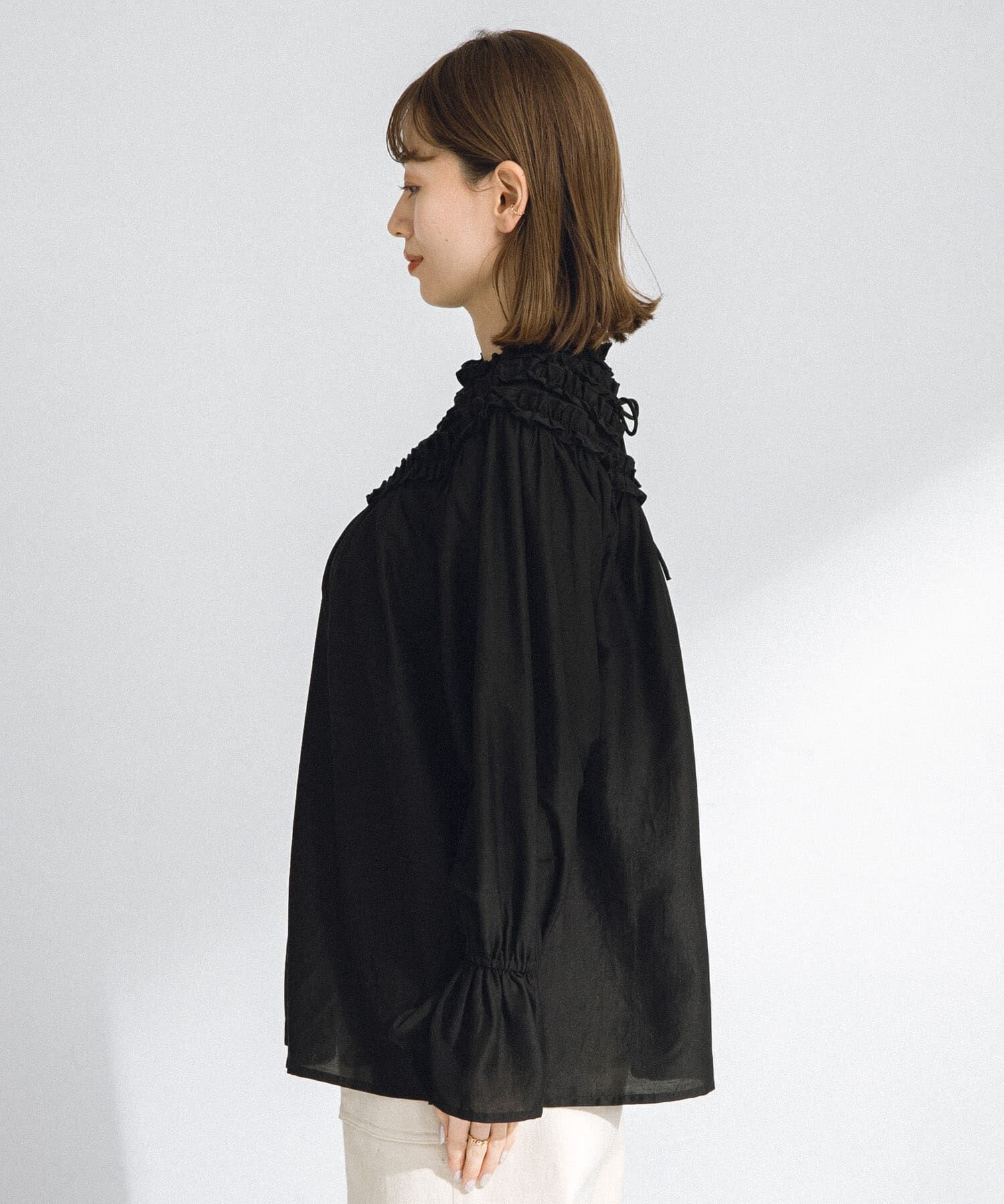 Sonny Label 「ミニフリル2wayチュニックブラウス」|シャツ・ブラウス|