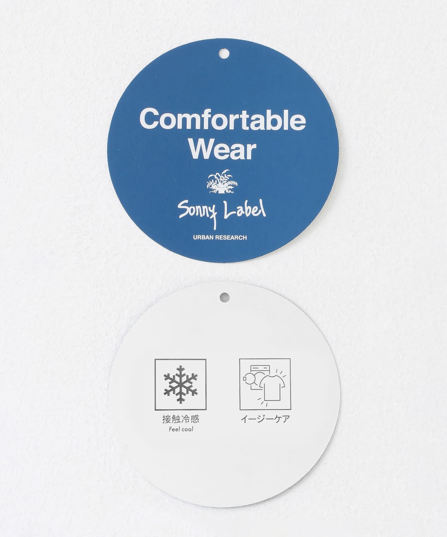 Sonny Label 「『接触冷感/イージーケア』リネン混ショートスリーブTシャツ」|Tシャツ・カットソー|