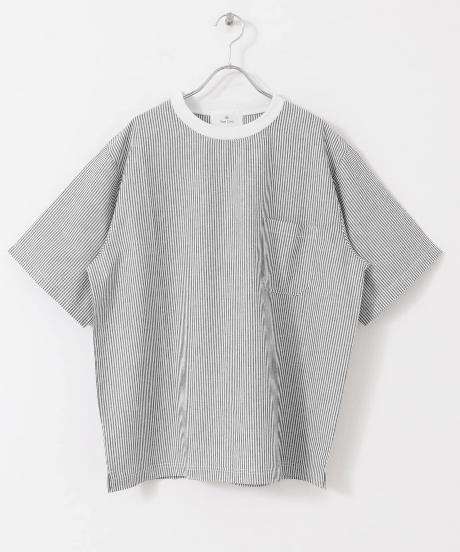 Sonny Label 「『接触冷感/イージーケア』リネン混ショートスリーブTシャツ」|Tシャツ・カットソー|