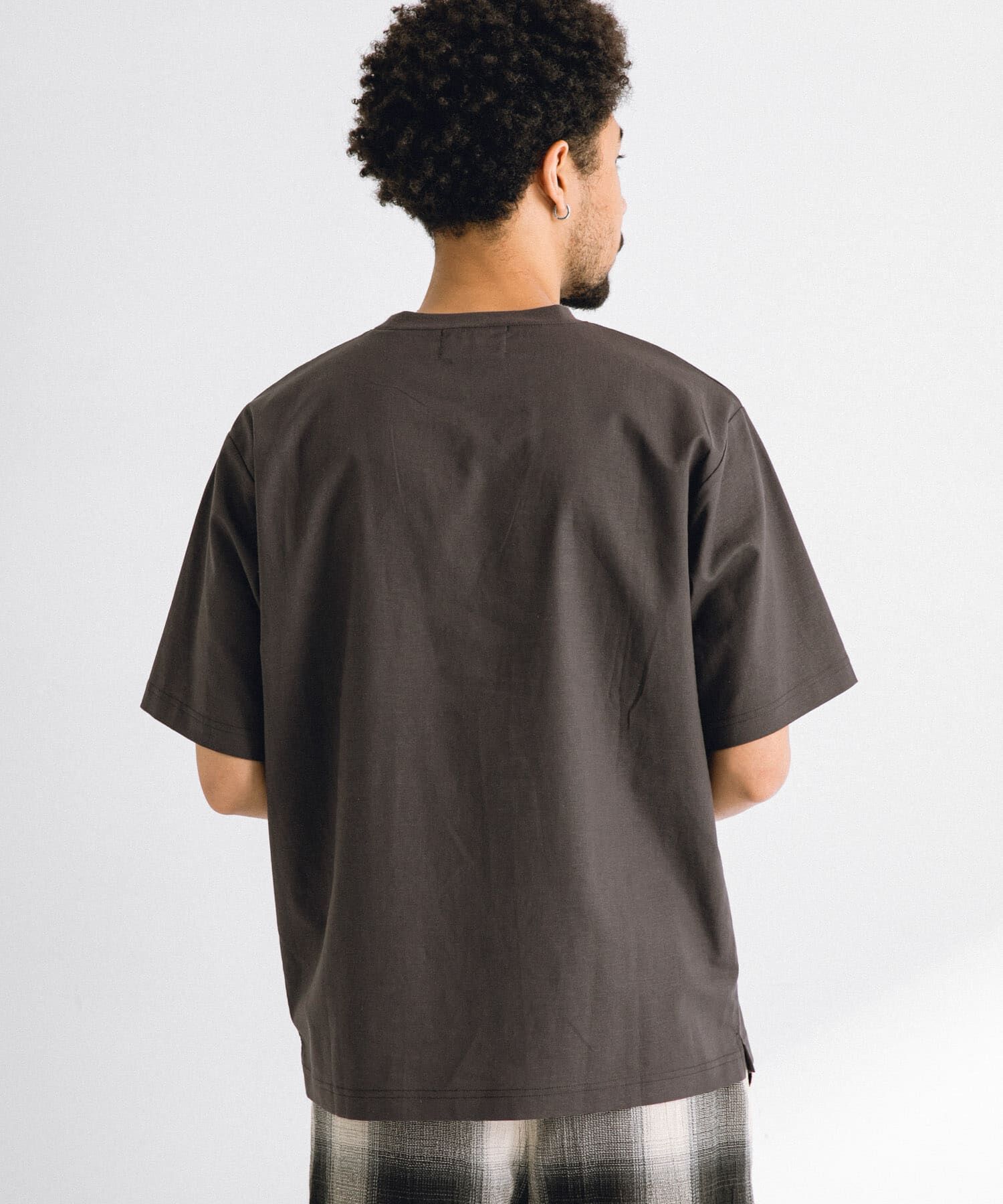 Sonny Label 「『接触冷感/イージーケア』リネン混ショートスリーブTシャツ」|Tシャツ・カットソー|