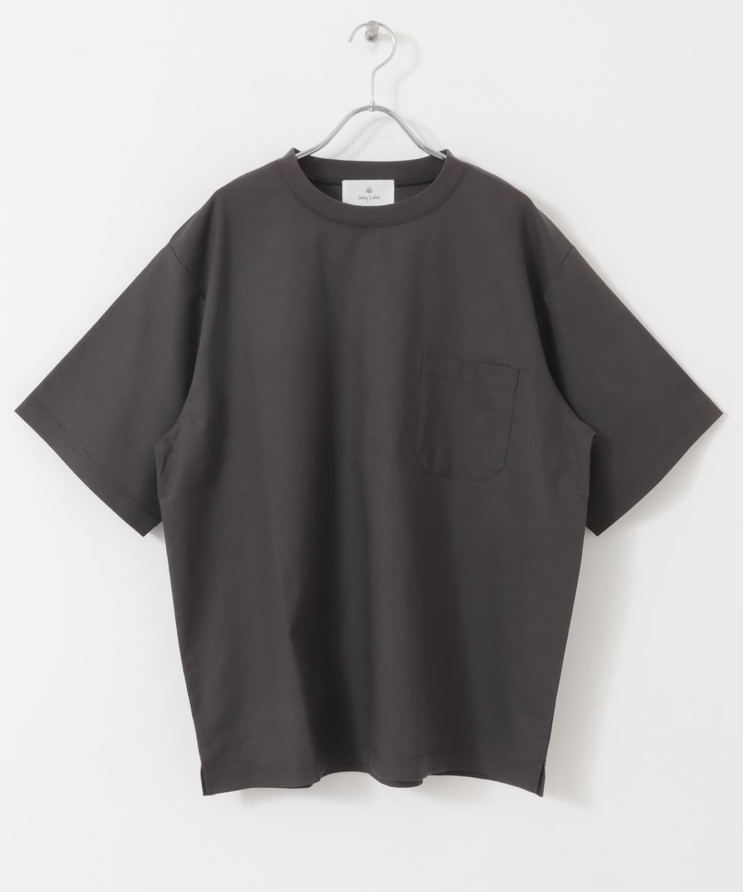Sonny Label 「『接触冷感/イージーケア』リネン混ショートスリーブTシャツ」|Tシャツ・カットソー|