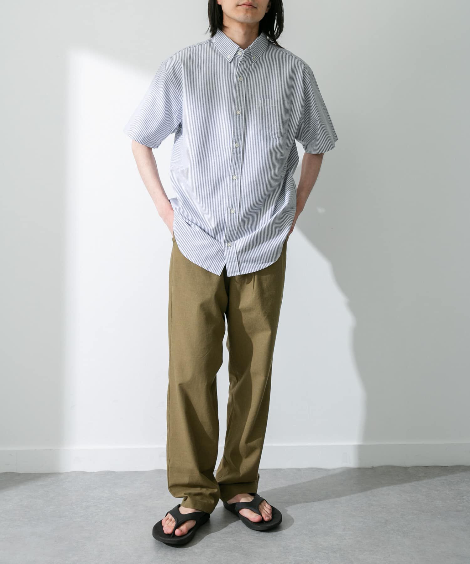 Sonny Label 「抗菌オックスボタンダウン半袖シャツ」|シャツ・ブラウス|