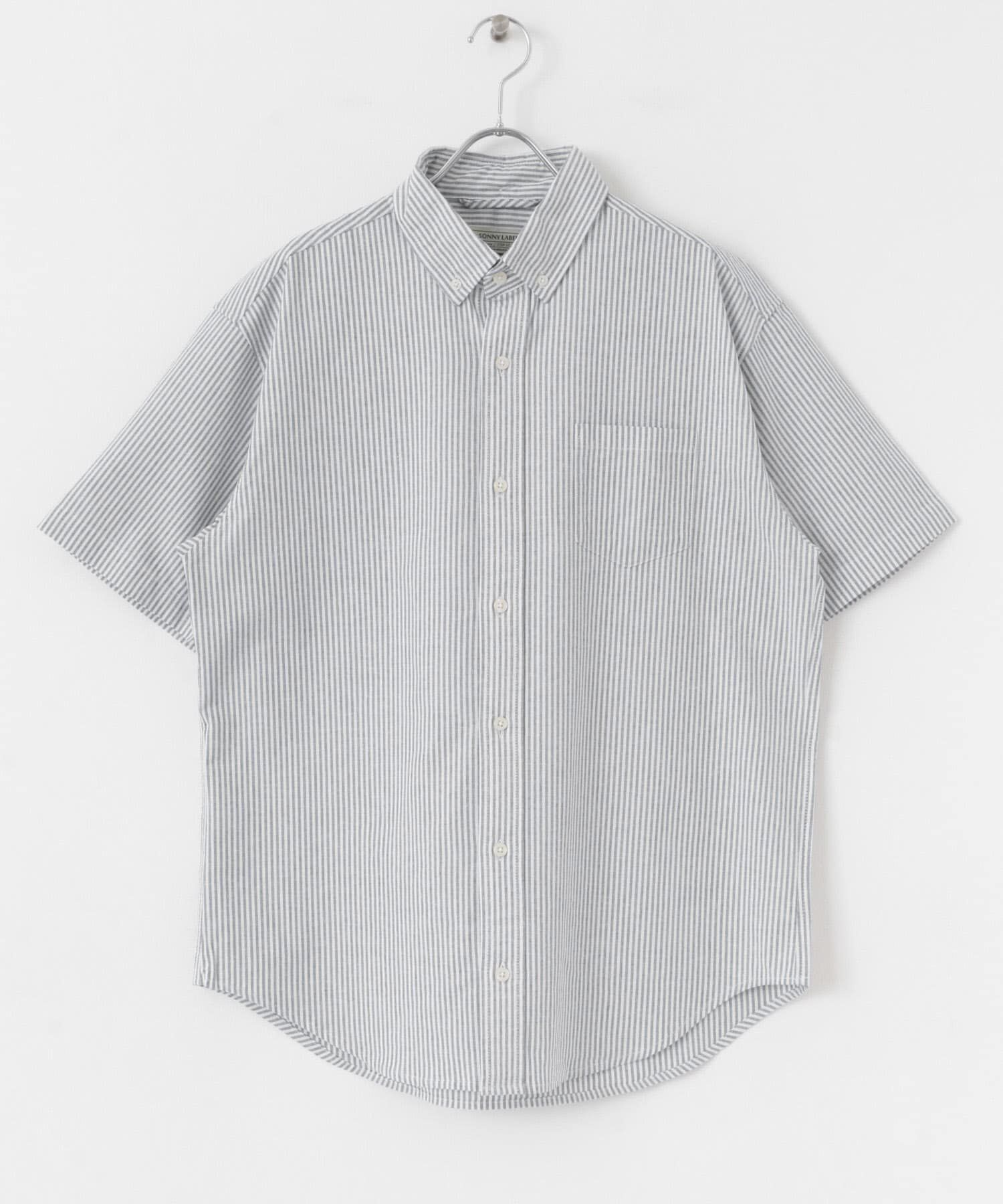 Sonny Label 「抗菌オックスボタンダウン半袖シャツ」|シャツ・ブラウス|