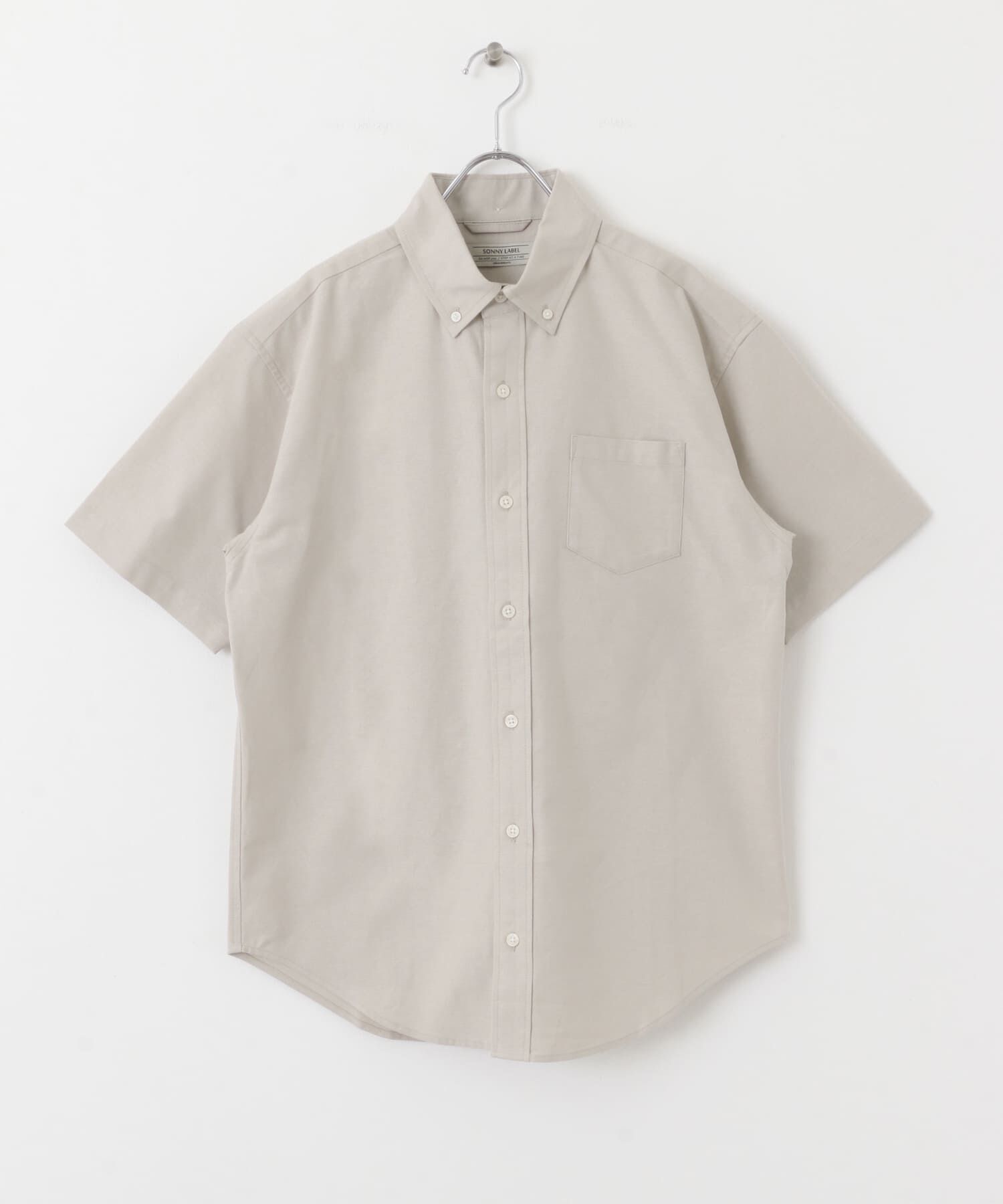 Sonny Label 「抗菌オックスボタンダウン半袖シャツ」|シャツ・ブラウス|