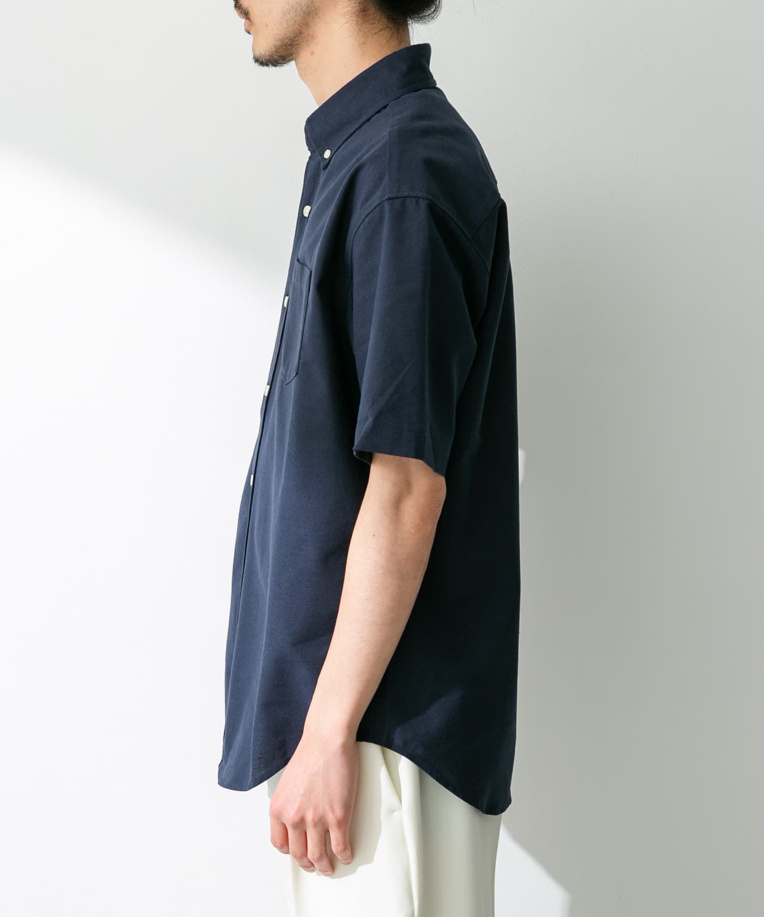 Sonny Label 「抗菌オックスボタンダウン半袖シャツ」|シャツ・ブラウス|