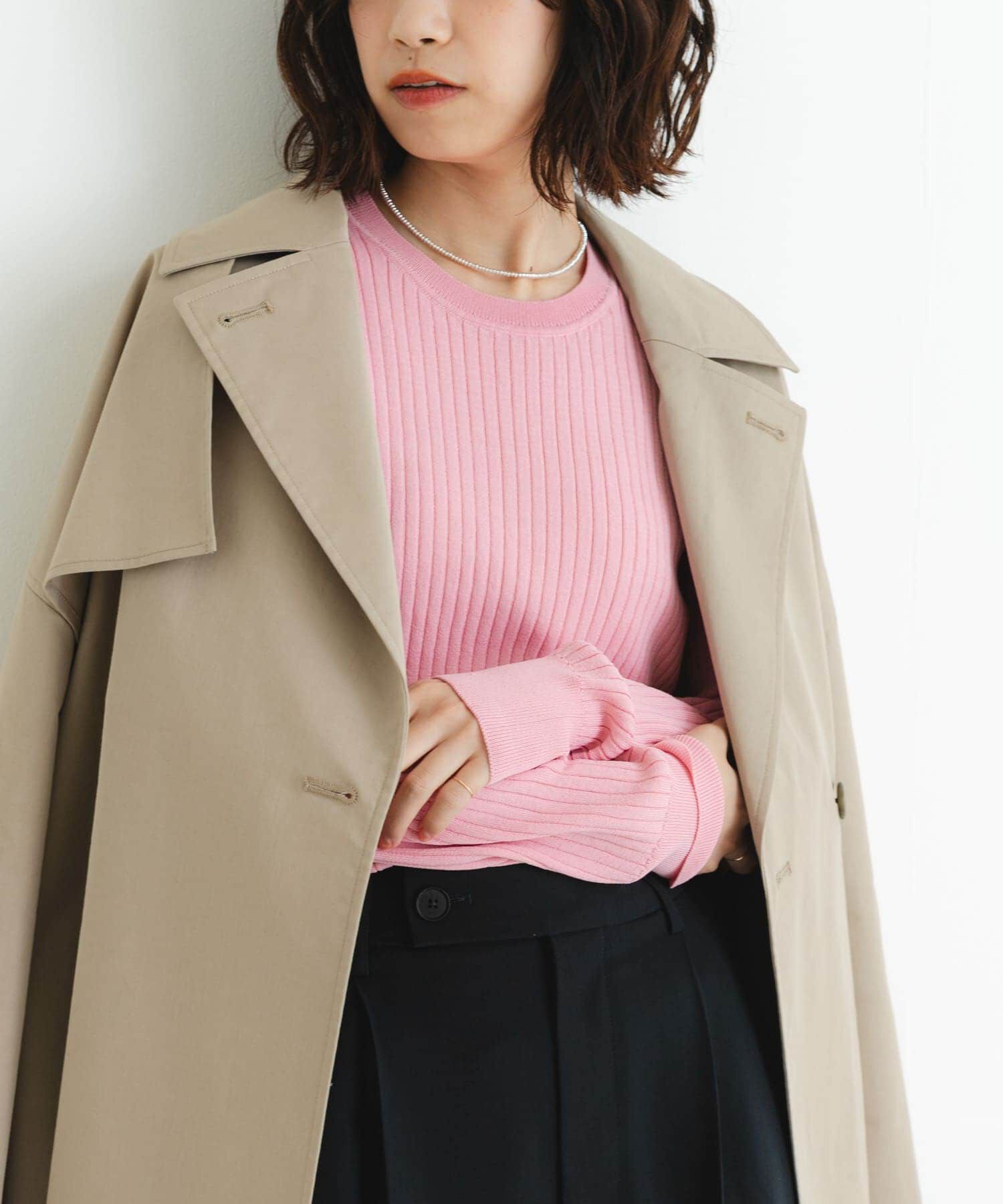 URBAN RESEARCH「『WEB限定』クルーネックコンパクトリブニット」|ニット・セーター|