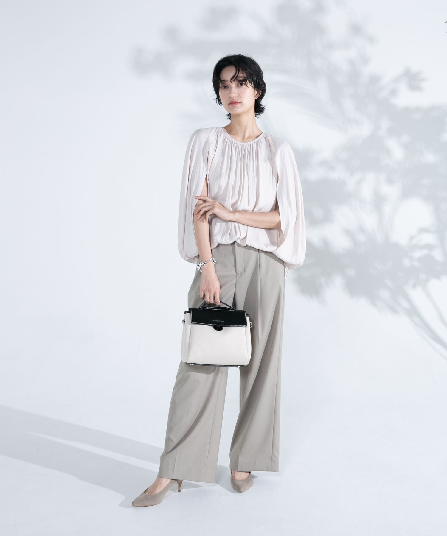 URBAN RESEARCH ROSSO「2WAYバルーンブラウス」|シャツ・ブラウス|