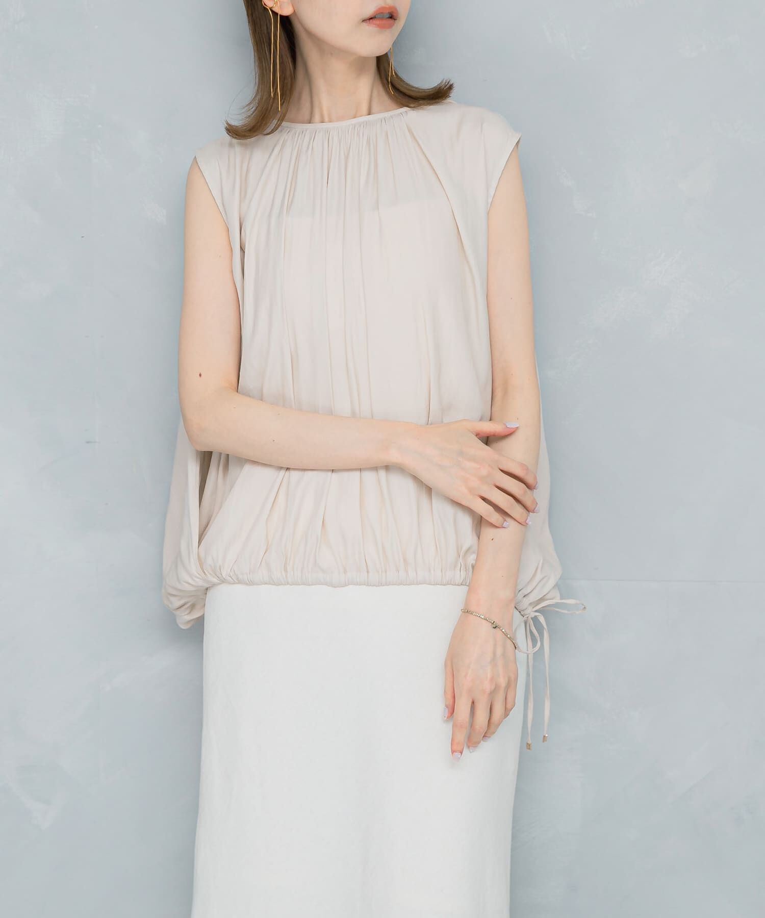 URBAN RESEARCH ROSSO「2WAYバルーンブラウス」|シャツ・ブラウス|