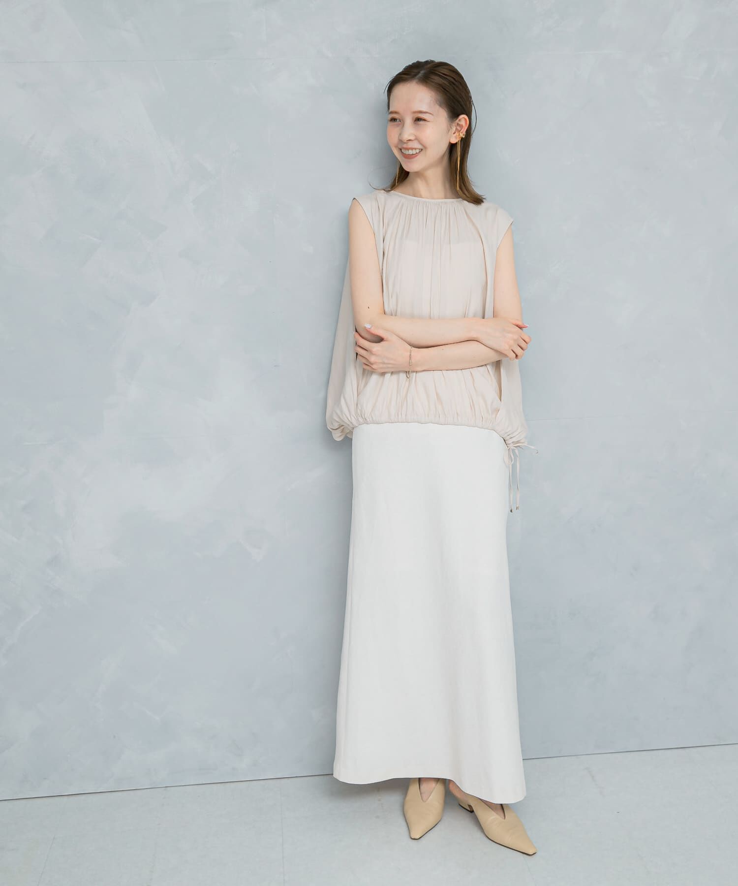 URBAN RESEARCH ROSSO「2WAYバルーンブラウス」|シャツ・ブラウス|