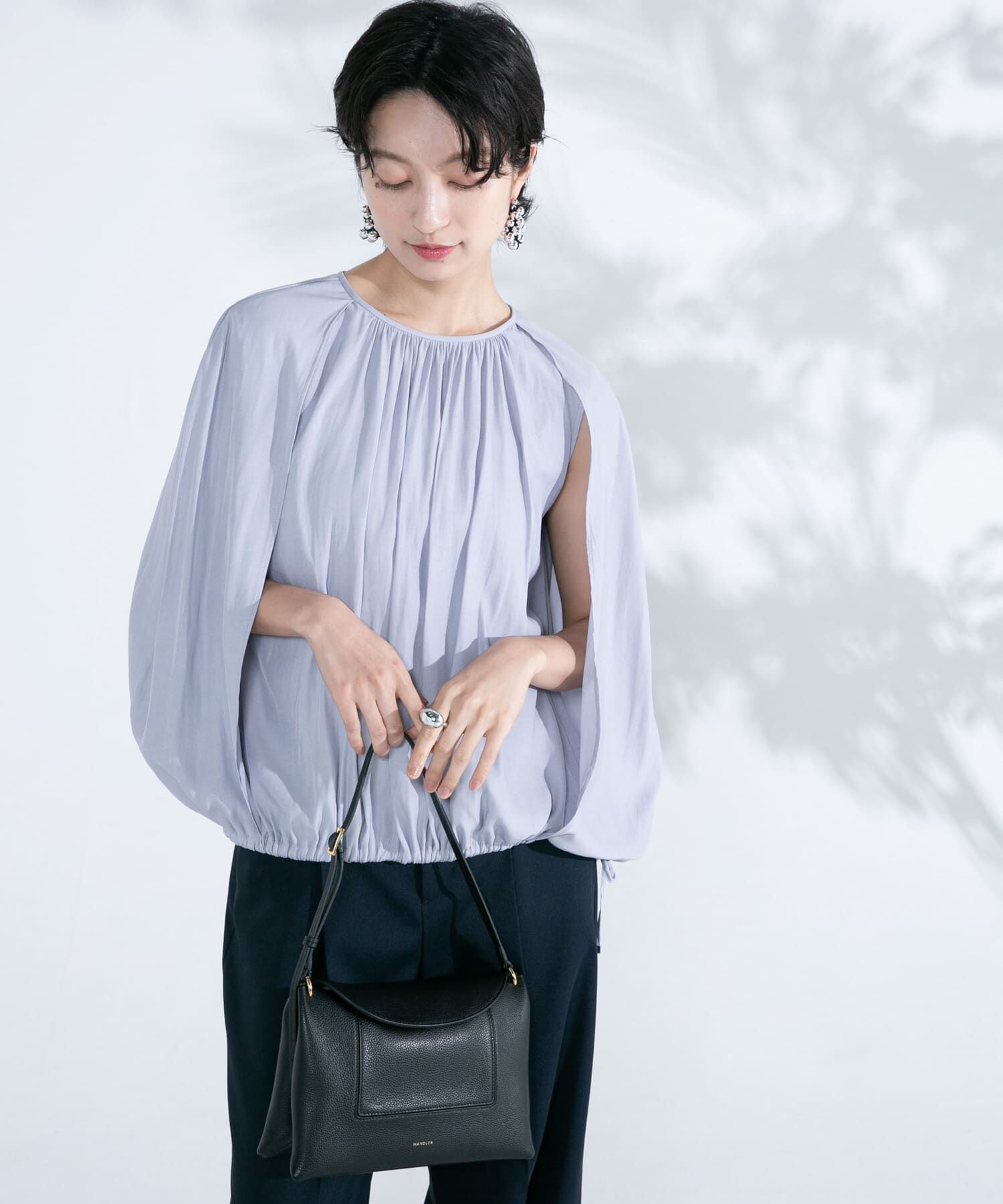 URBAN RESEARCH ROSSO「2WAYバルーンブラウス」|シャツ・ブラウス|