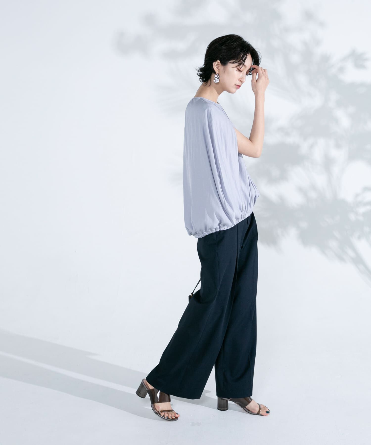 URBAN RESEARCH ROSSO「2WAYバルーンブラウス」|シャツ・ブラウス|