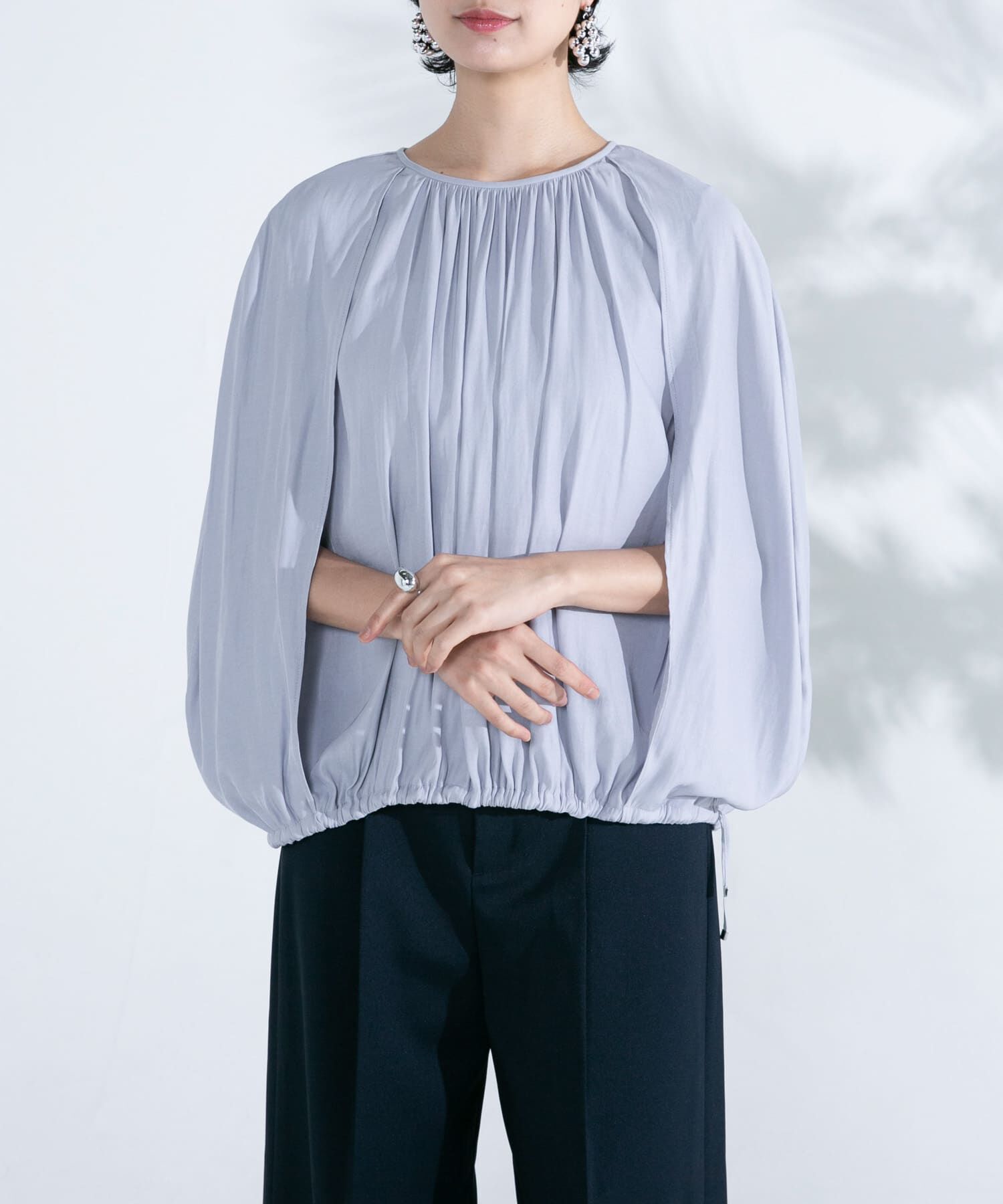 URBAN RESEARCH ROSSO「2WAYバルーンブラウス」|シャツ・ブラウス|