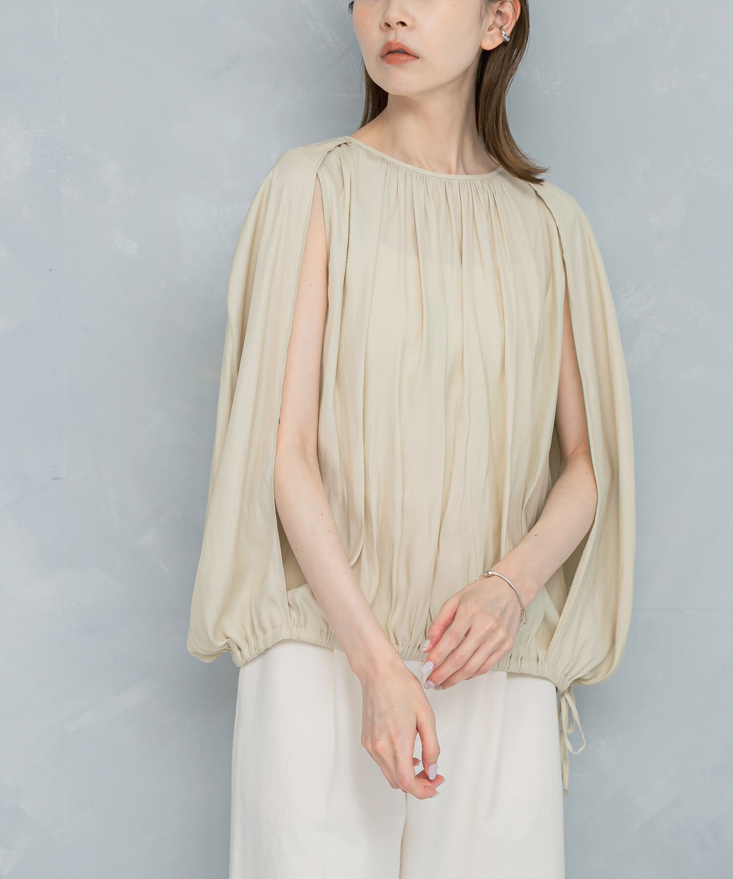 URBAN RESEARCH ROSSO「2WAYバルーンブラウス」|シャツ・ブラウス|イエロー系その他