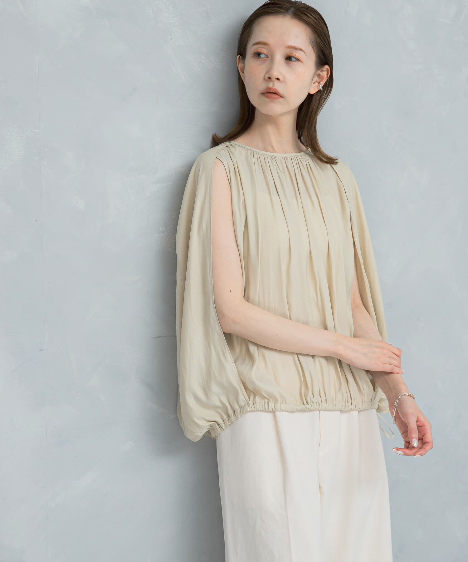 URBAN RESEARCH ROSSO「2WAYバルーンブラウス」|シャツ・ブラウス|