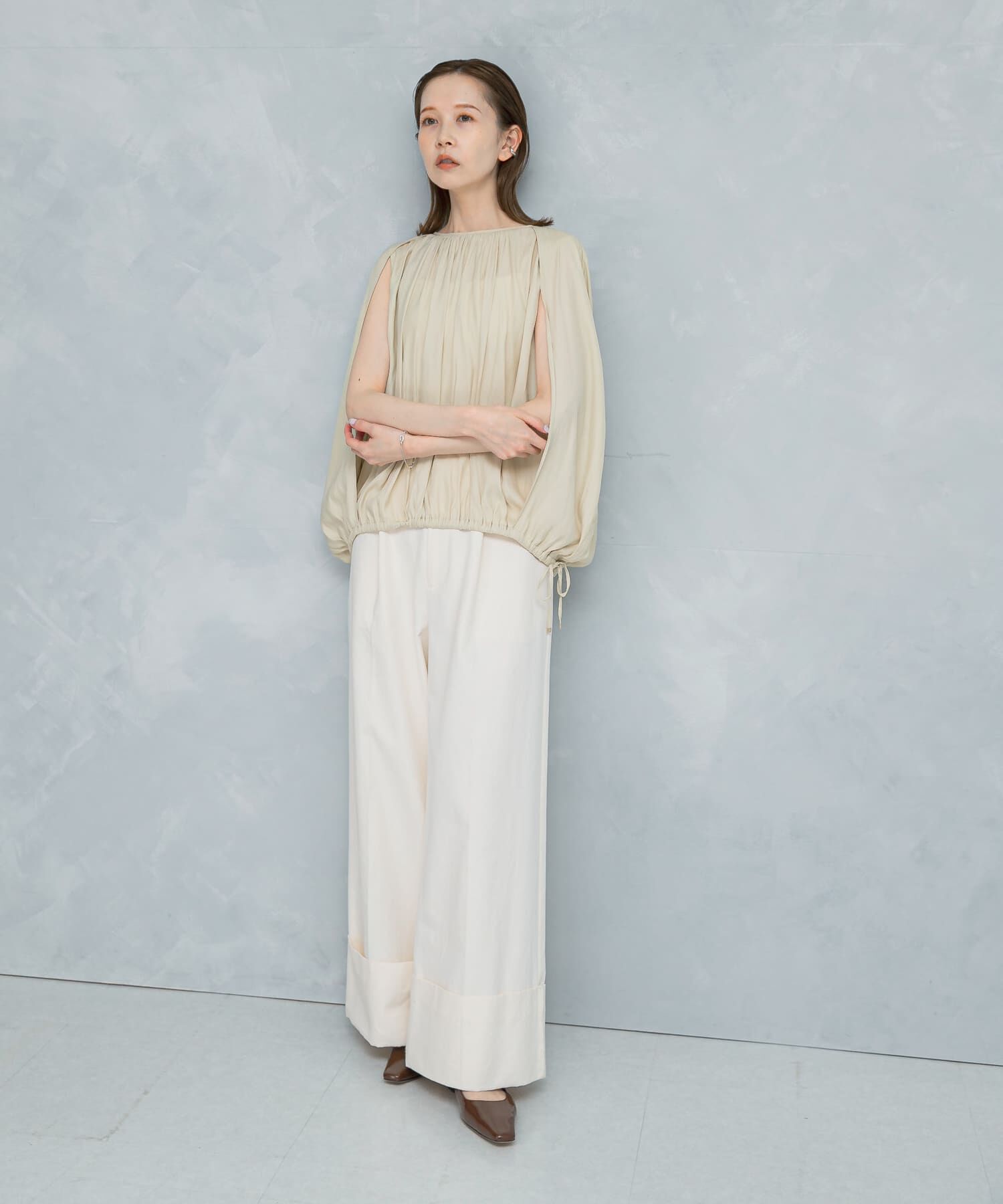 URBAN RESEARCH ROSSO「2WAYバルーンブラウス」|シャツ・ブラウス|