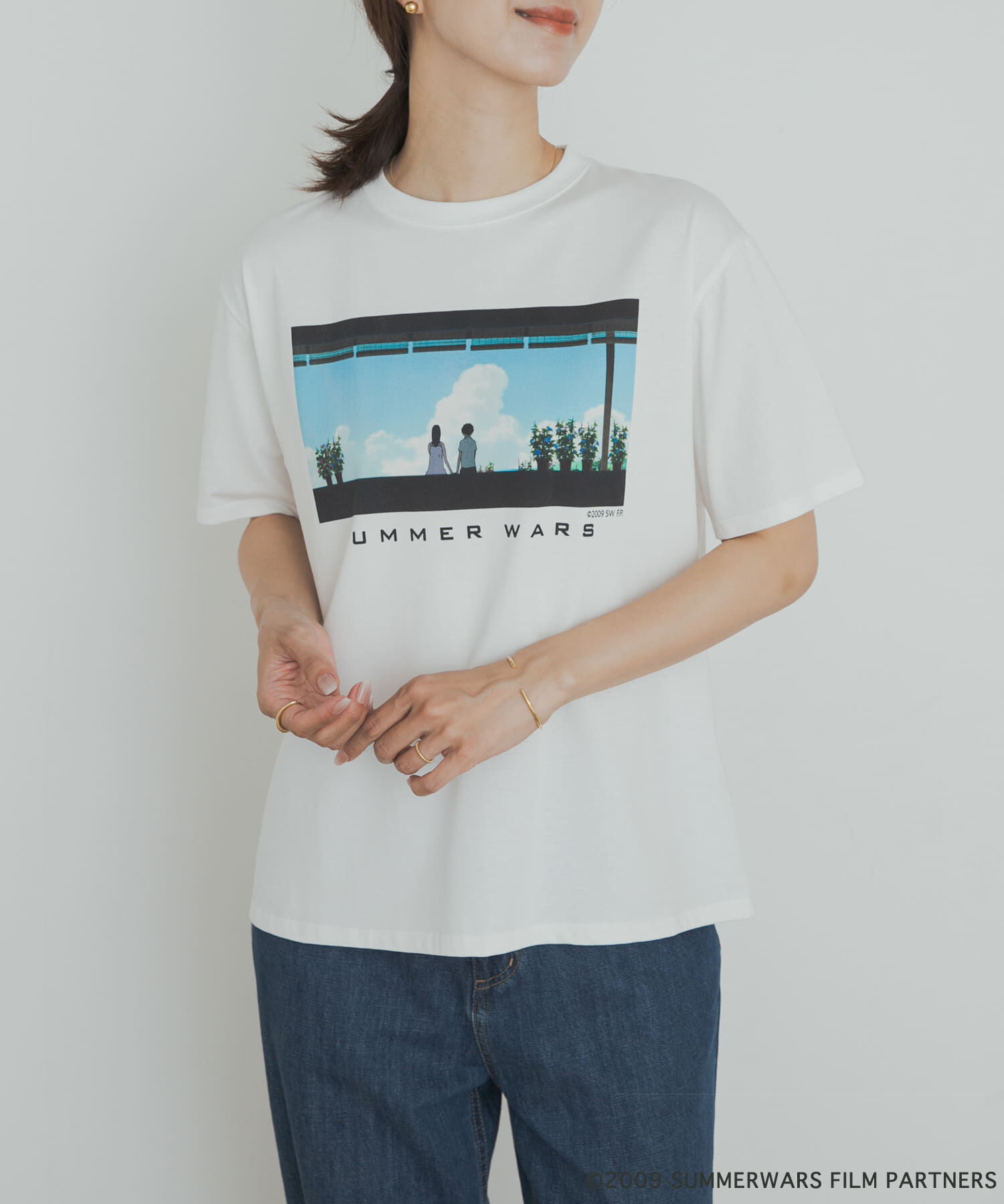 URBAN RESEARCH DOORS「アニメーション映画「サマーウォーズ」プリントTシャツ」|Tシャツ・カットソー|