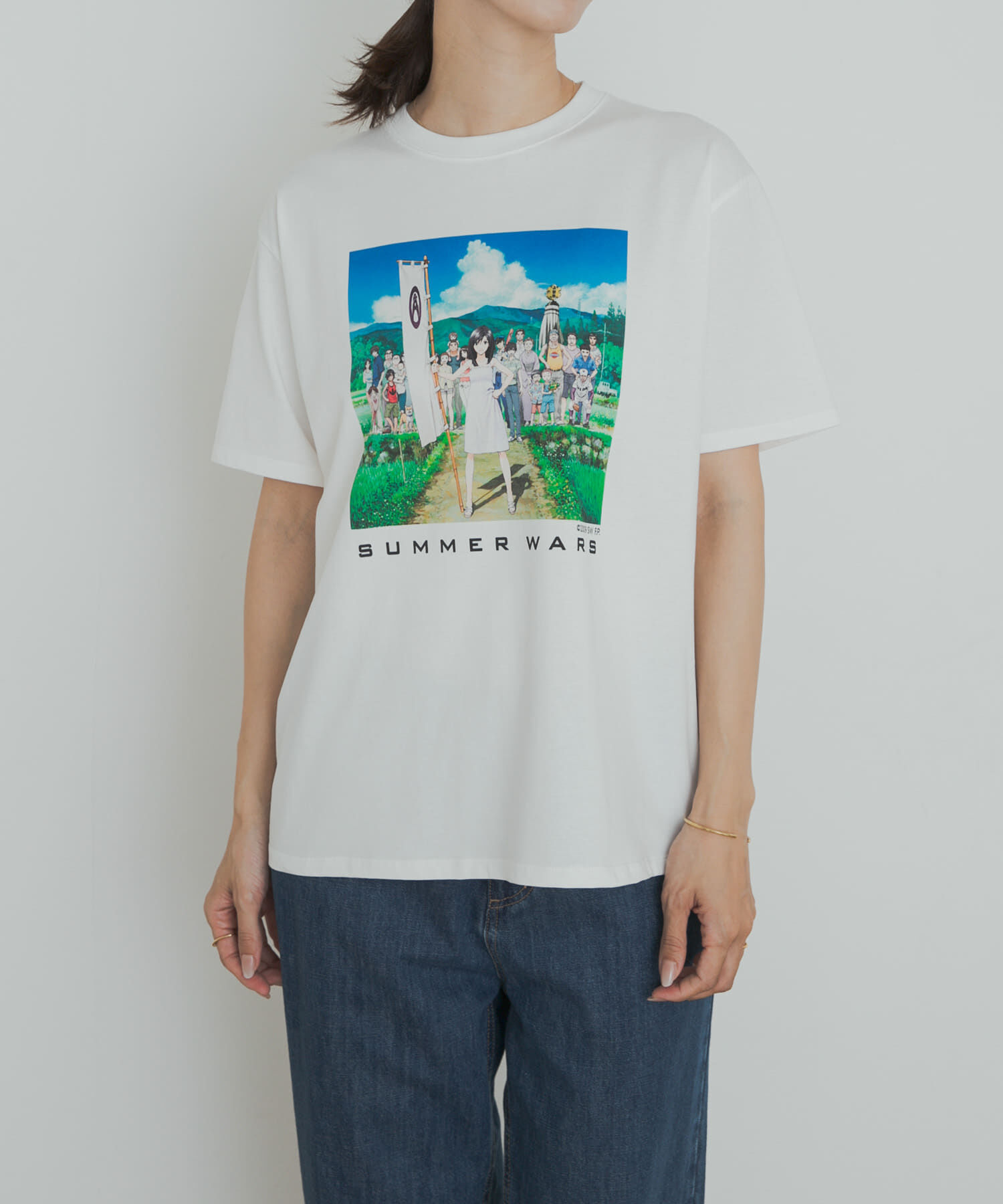 URBAN RESEARCH DOORS「アニメーション映画「サマーウォーズ」プリントTシャツ」|Tシャツ・カットソー|