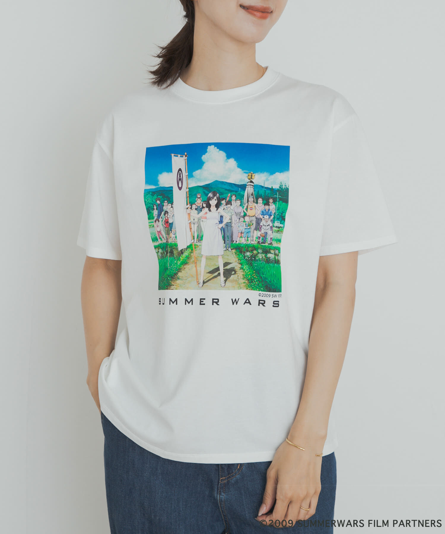 URBAN RESEARCH DOORS「アニメーション映画「サマーウォーズ」プリントTシャツ」|Tシャツ・カットソー|