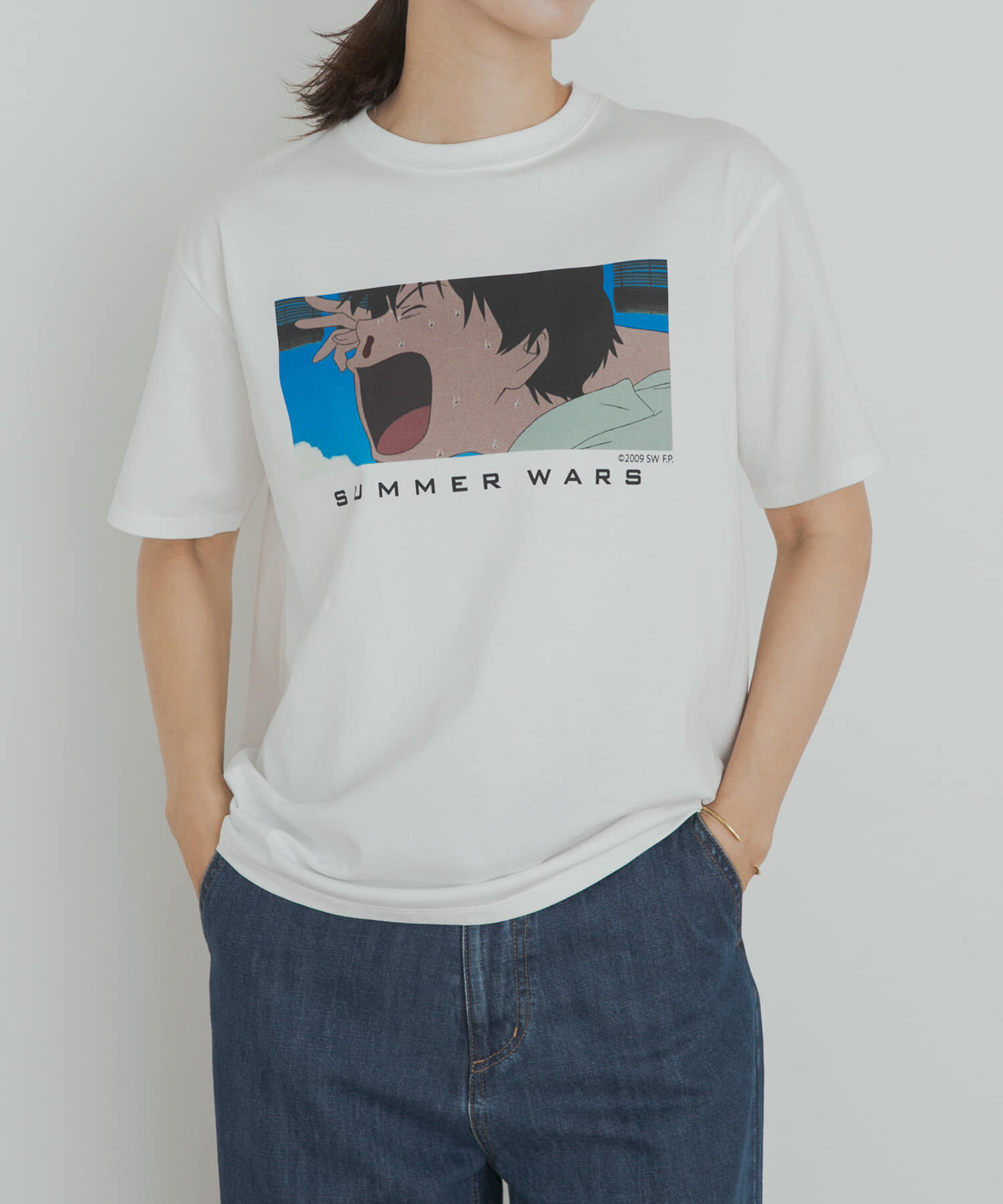 URBAN RESEARCH DOORS「アニメーション映画「サマーウォーズ」プリントTシャツ」|Tシャツ・カットソー|