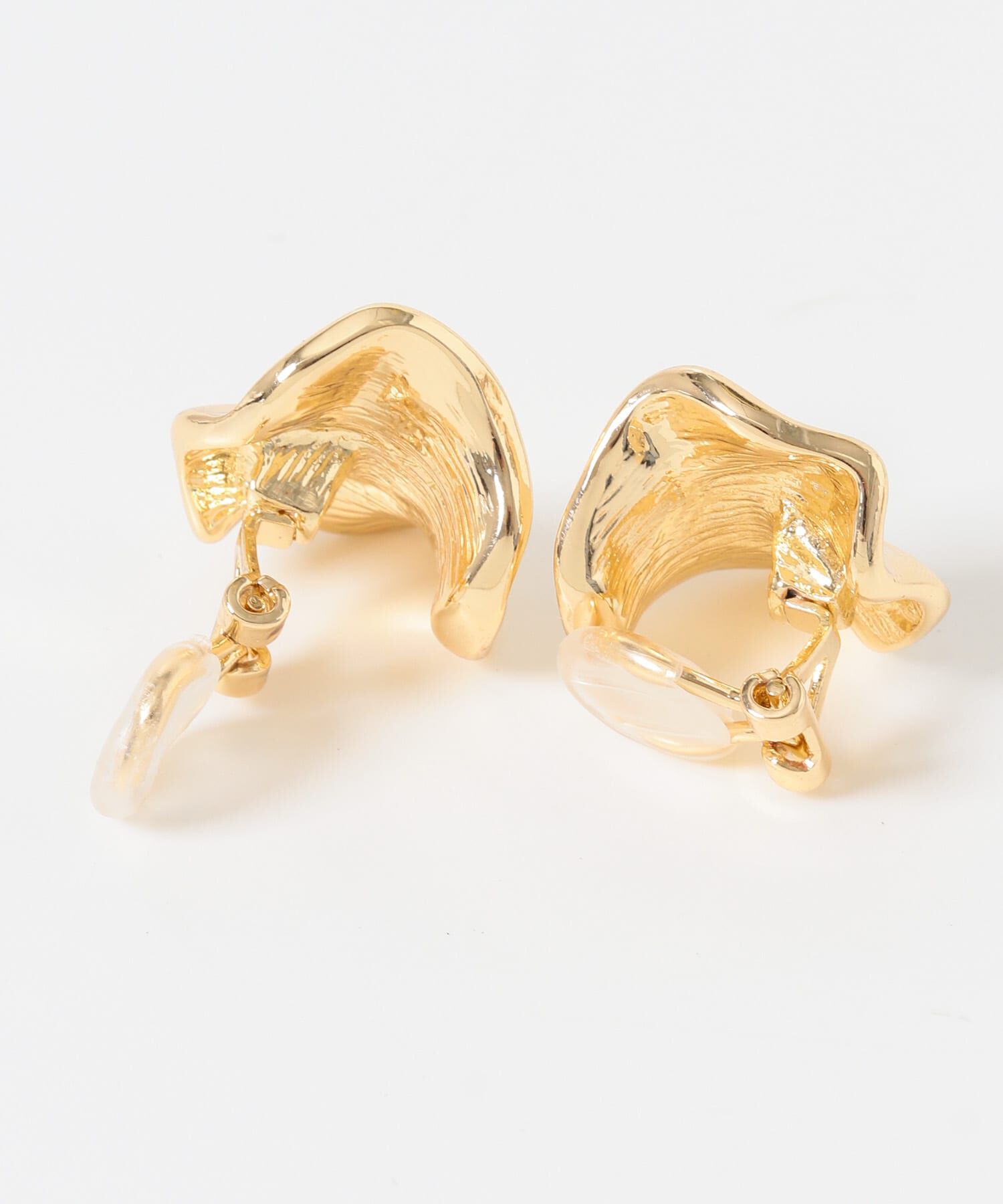 SMELLY「ニュアンスワイドメタルイヤリング」|イヤリング|