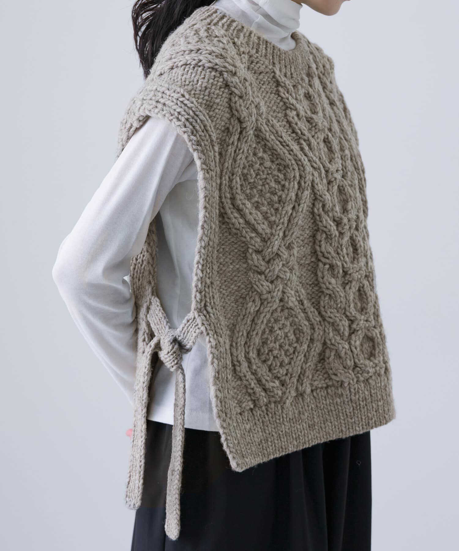 mia様限定/かぐれ　ペルーアランニットベスト ペルーアランニットベスト（かぐれ）｜ルミネのファッション通販