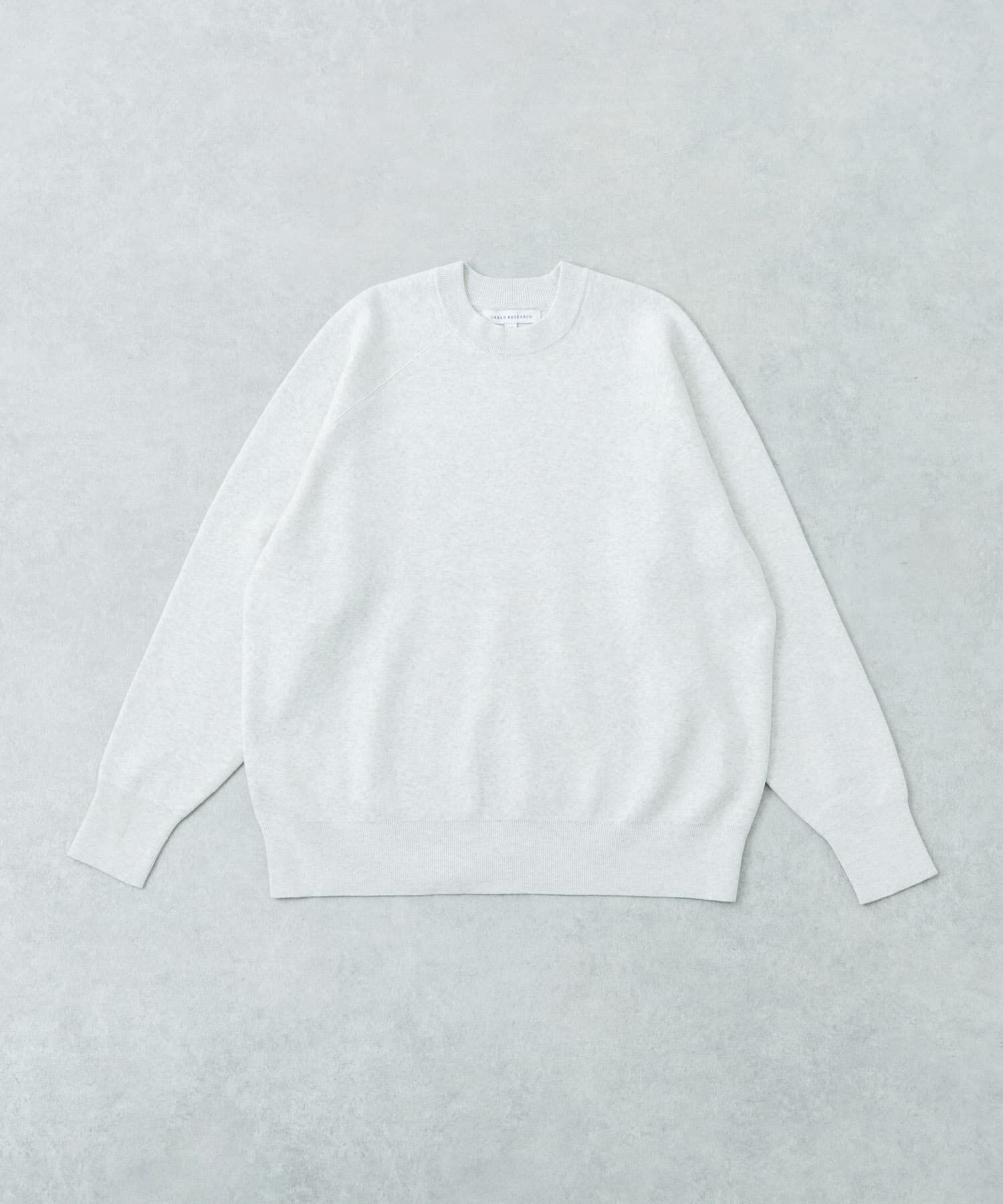 URBAN RESEARCH「綿カシミヤスウェットニット」|ニット・セーター|アイボリー