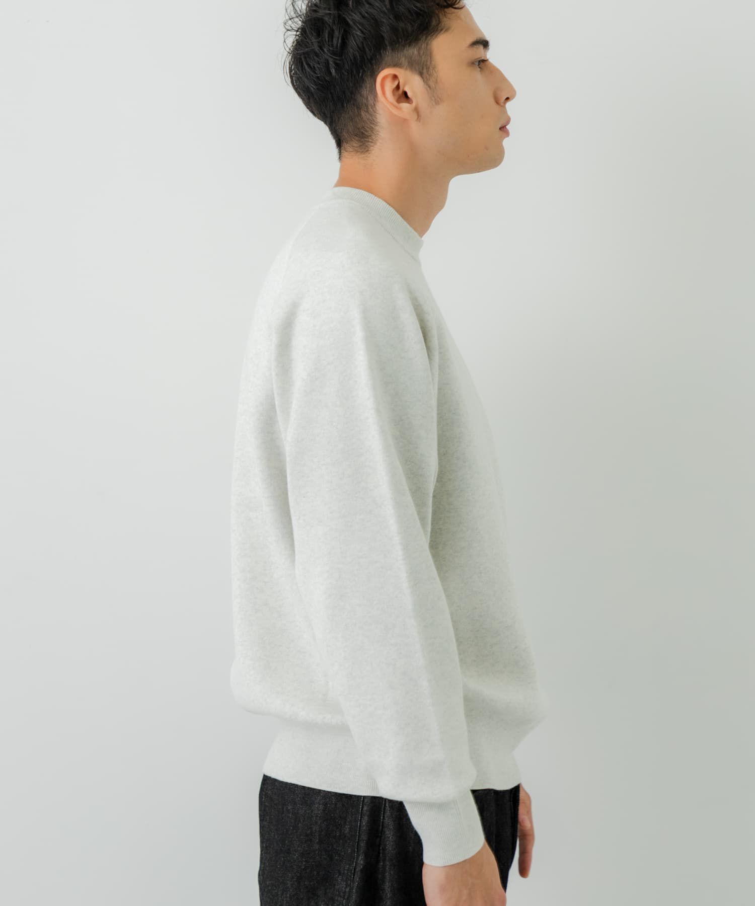URBAN RESEARCH「綿カシミヤスウェットニット」|ニット・セーター|