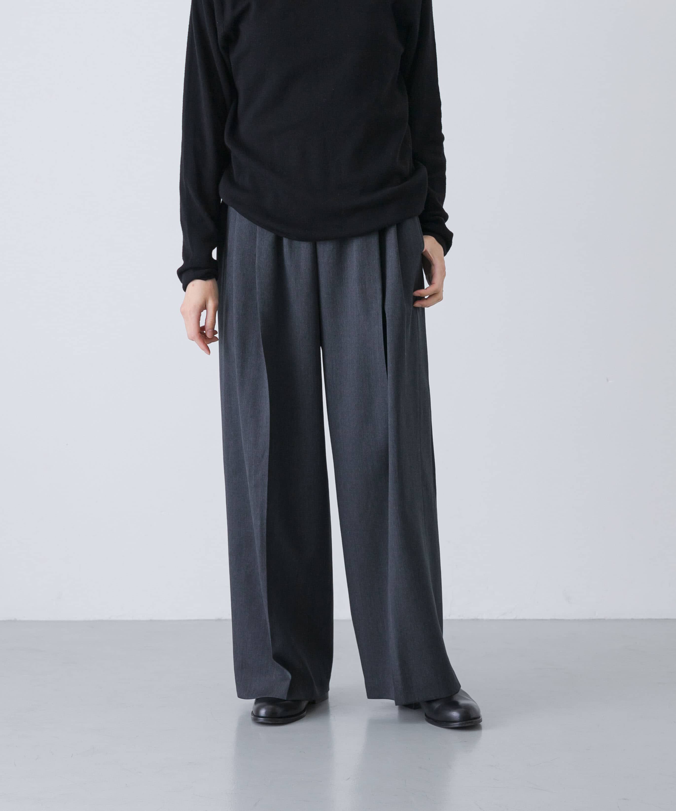 ウォッシャブルウールツイルパンツ（かぐれ）｜ルミネのファッション