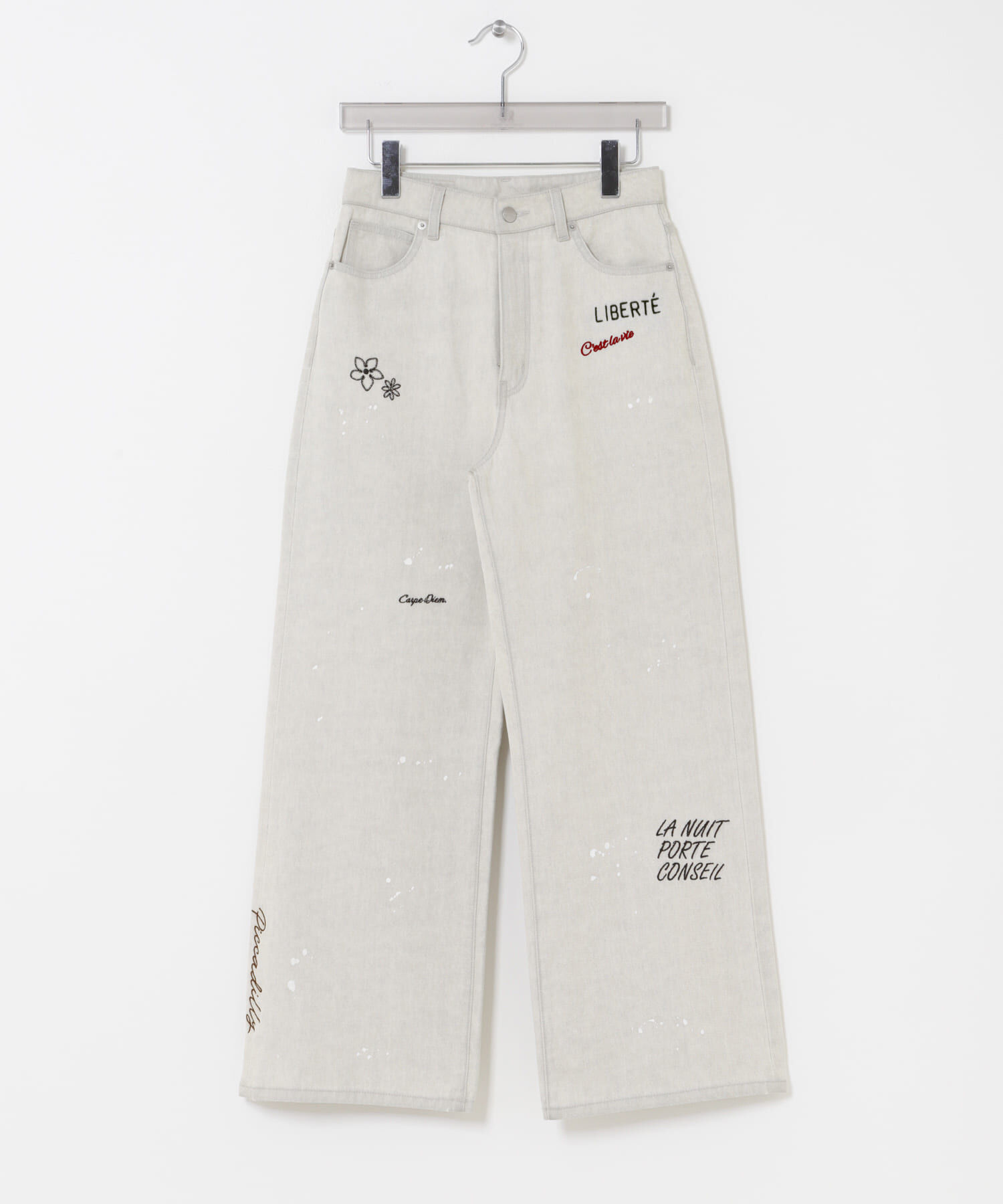 URBAN RESEARCH「『別注』PICCADILLY&times;URBAN RESEARCH　刺繍デニムパンツ」|デニム|