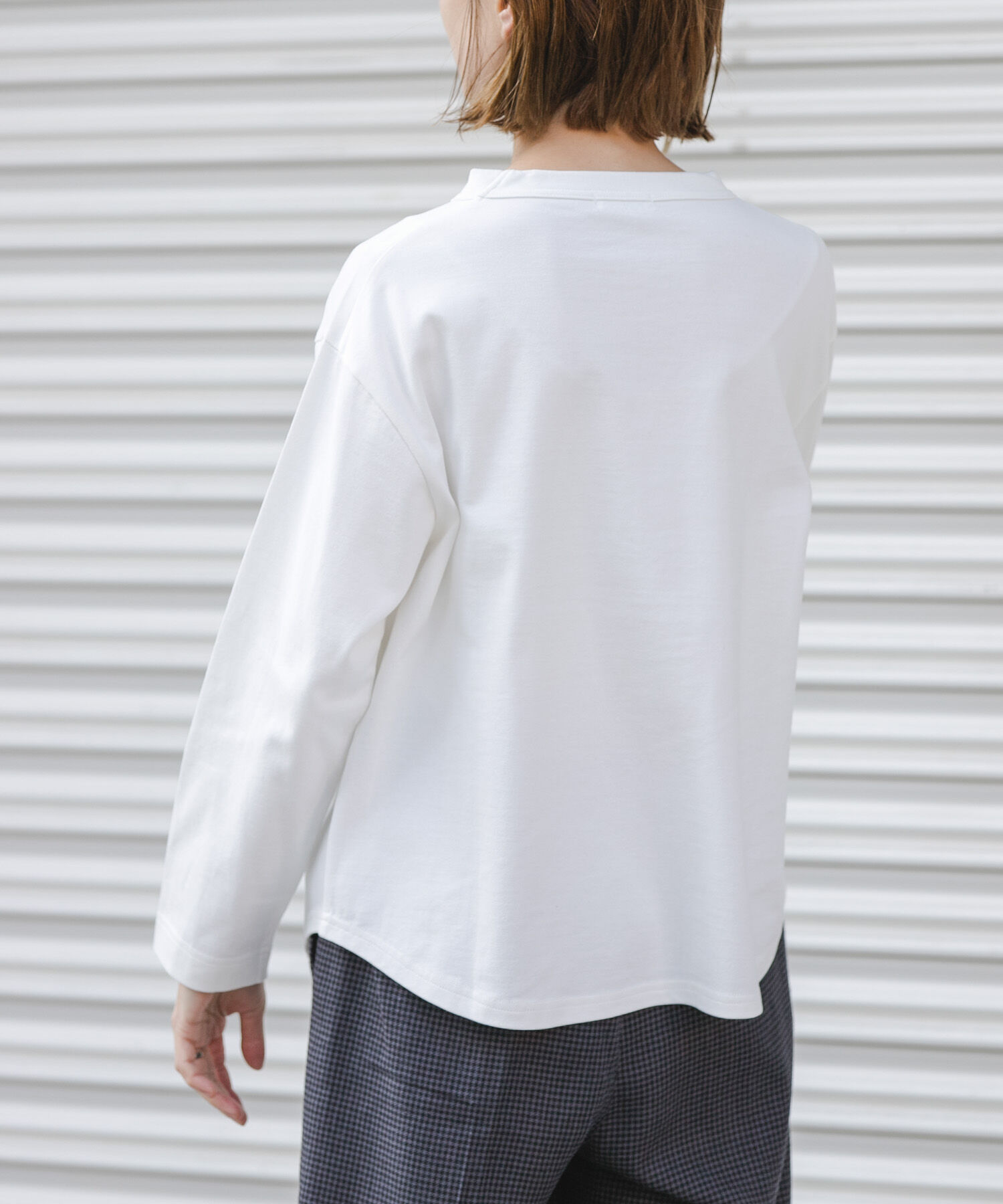 URBAN RESEARCH DOORS「FORK&SPOON　ボトルネックロングスリーブTシャツ」|Tシャツ・カットソー|