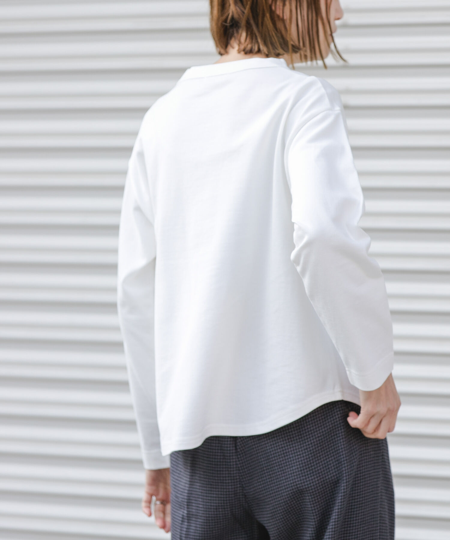 URBAN RESEARCH DOORS「FORK&SPOON　ボトルネックロングスリーブTシャツ」|Tシャツ・カットソー|