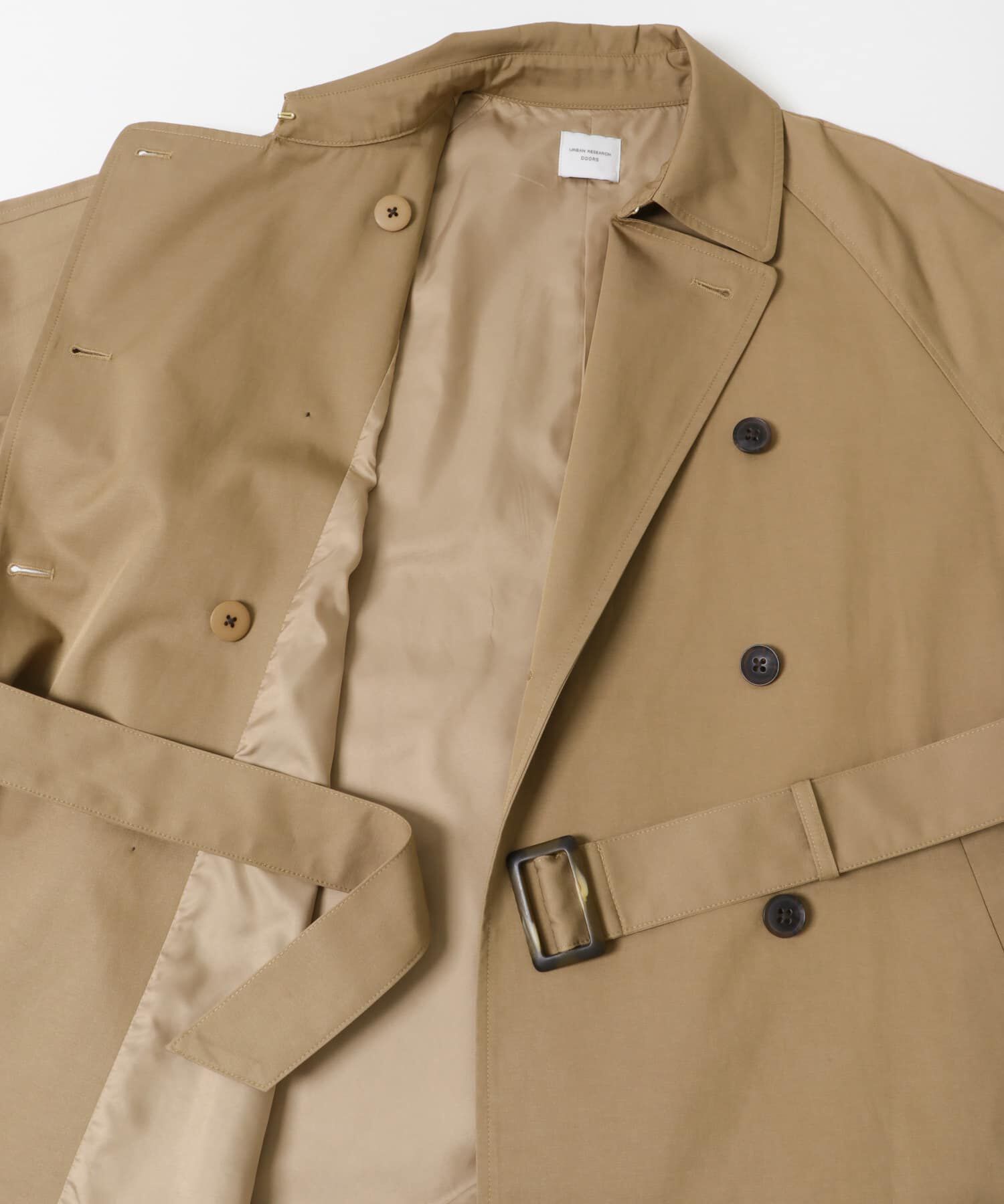 URBAN RESEARCH DOORS「撥水トレンチコート」|トレンチコート|