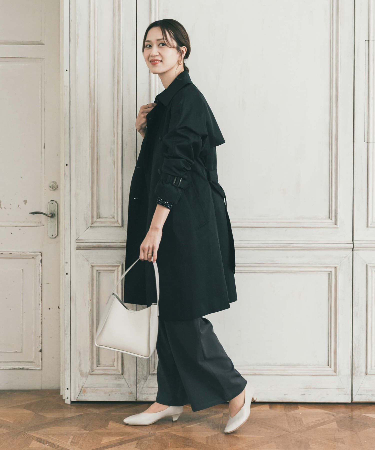 URBAN RESEARCH DOORS「撥水トレンチコート」|トレンチコート|