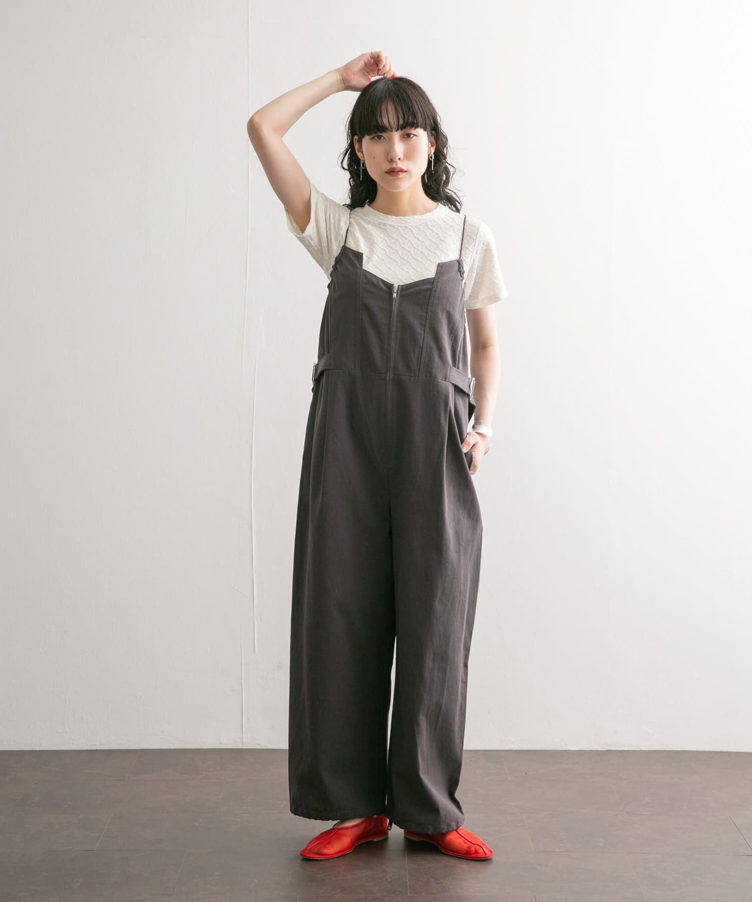  「ステッチデザインシャーリングTEE」|Tシャツ・カットソー|