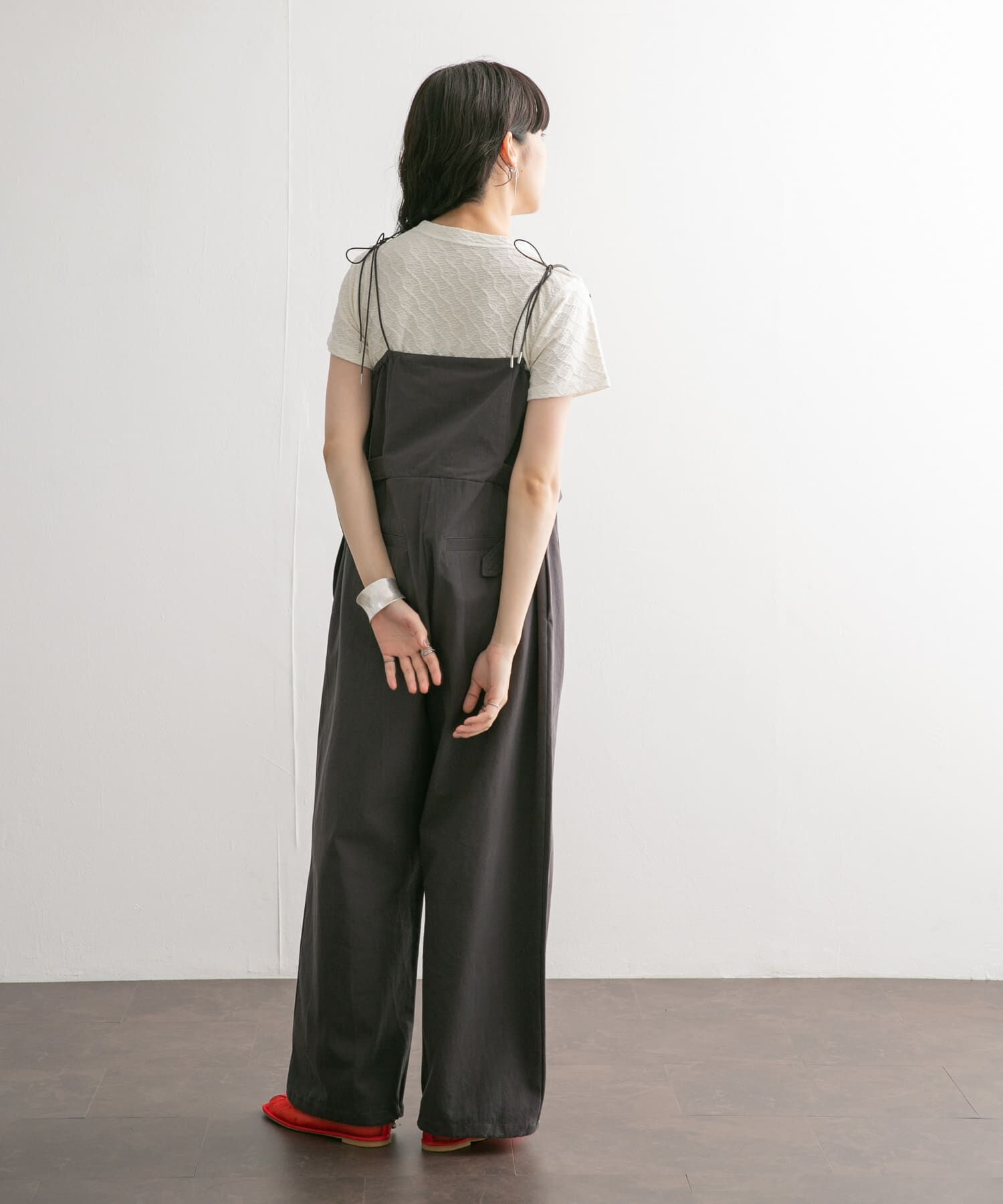  「ステッチデザインシャーリングTEE」|Tシャツ・カットソー|