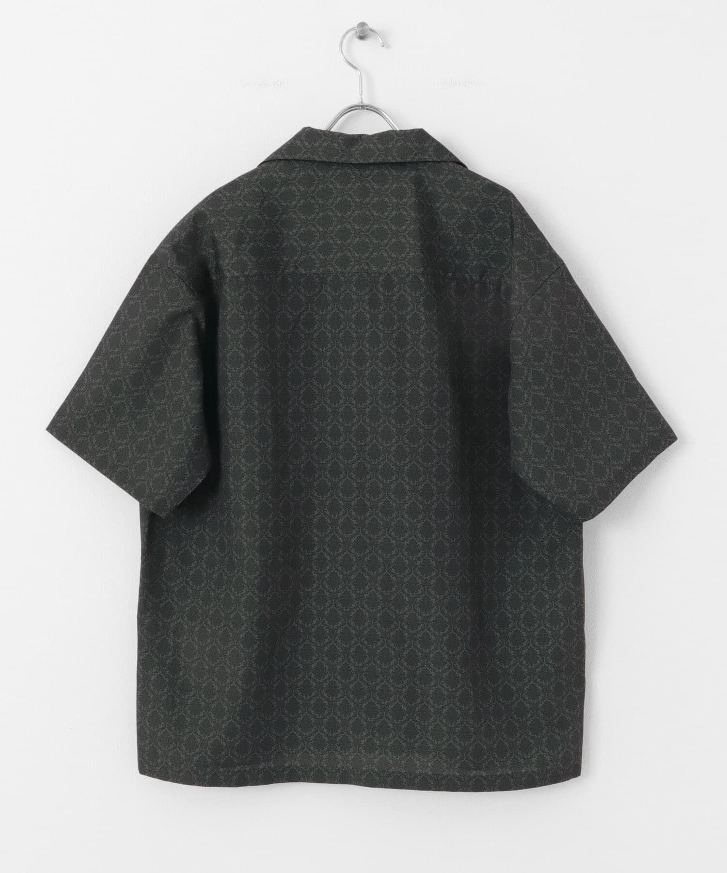 SENSE OF PLACE by URBAN RESEARCH「ダマスクオープンカラーショートスリーブシャツ」|シャツ・ブラウス|