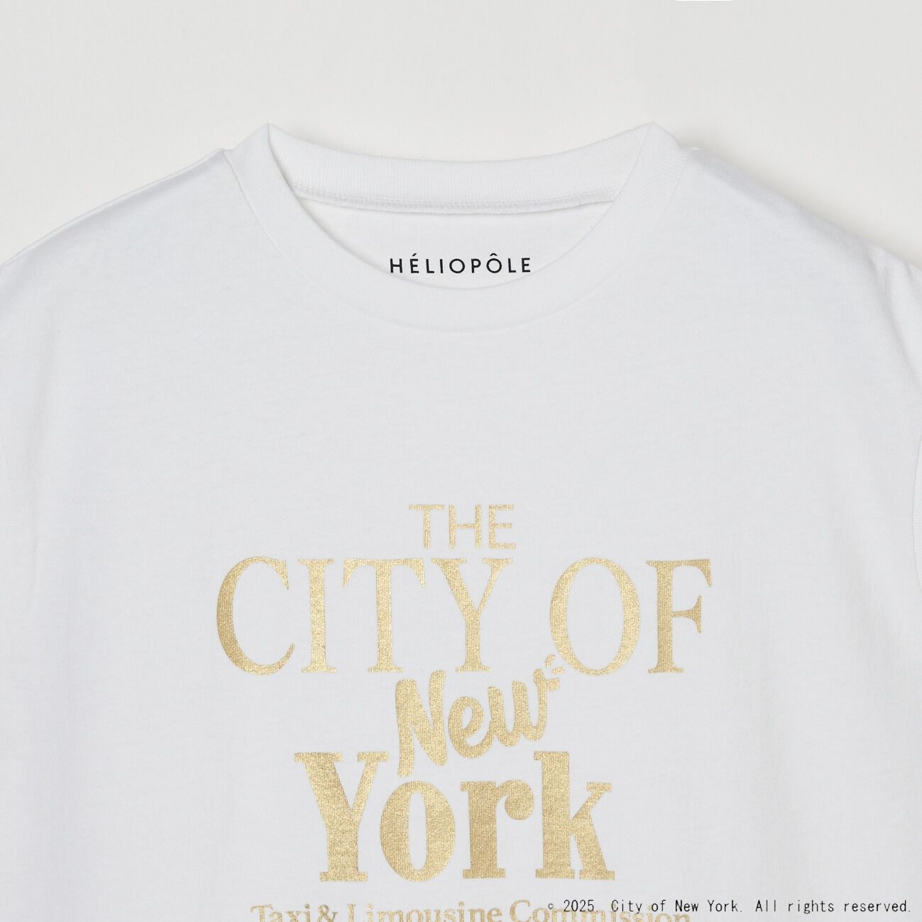  「GOOD ROCK SPEED NYC METALLIC PRINT NS」|Tシャツ・カットソー|