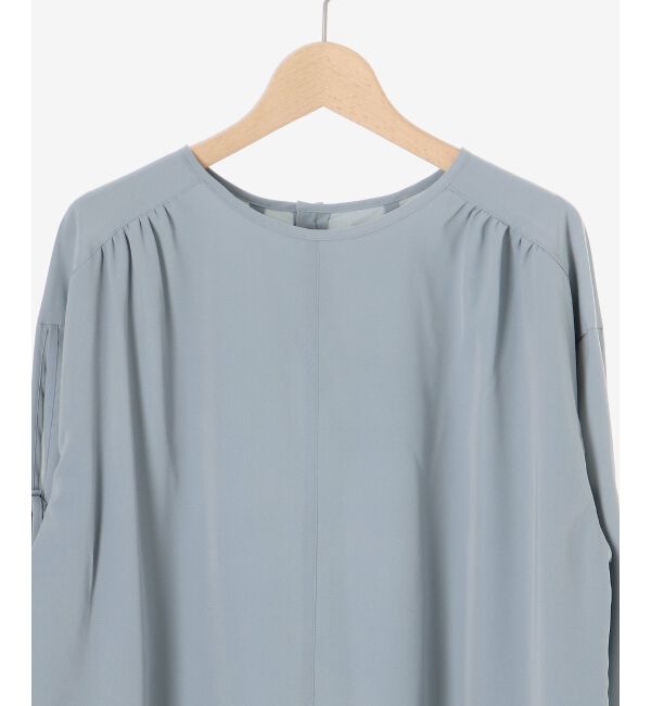 le.coeur blanc「ボリュームスリーブリボンブラウス」|シャツ・ブラウス|