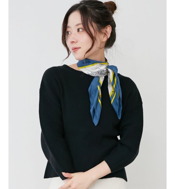 le.coeur blanc「《手洗い可能》バックパールリブニット」|ニット・セーター|