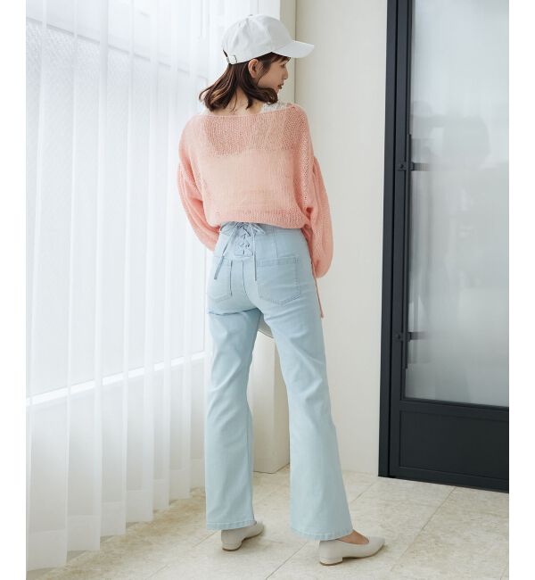 MAJESTICLEGON「ドロストメッシュニット」|ニット・セーター|