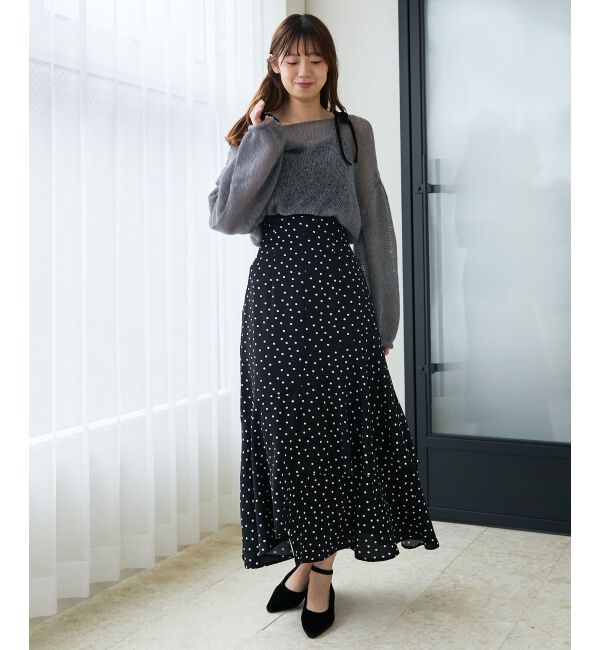 MAJESTICLEGON「ドロストメッシュニット」|ニット・セーター|