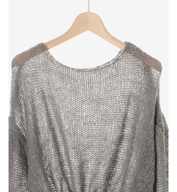 MAJESTICLEGON「ドロストメッシュニット」|ニット・セーター|