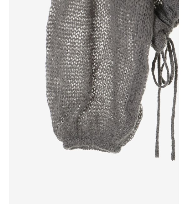 MAJESTICLEGON「ドロストメッシュニット」|ニット・セーター|