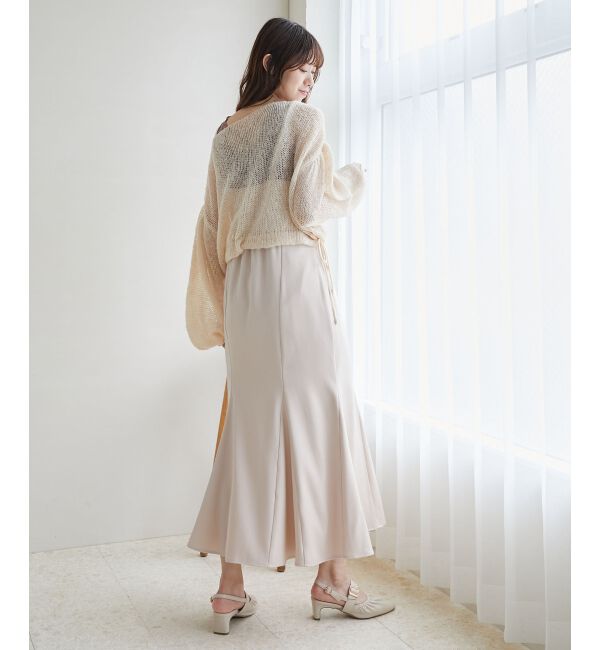 MAJESTICLEGON「ドロストメッシュニット」|ニット・セーター|