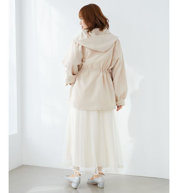 MAJESTICLEGON「ウエストきゅっとミディブルゾン」|ブルゾン・スタジャン|