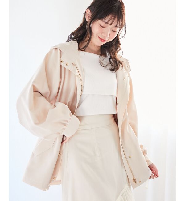 MAJESTICLEGON「ウエストきゅっとミディブルゾン」|ブルゾン・スタジャン|