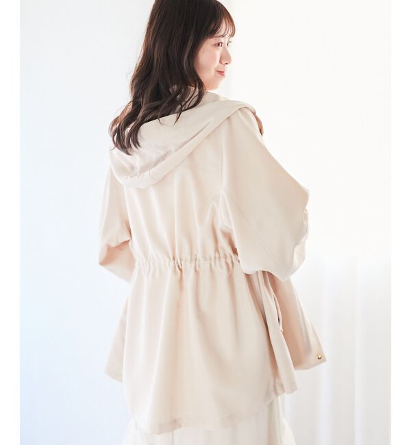 MAJESTICLEGON「ウエストきゅっとミディブルゾン」|ブルゾン・スタジャン|