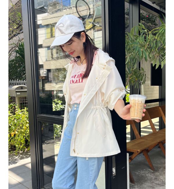 MAJESTICLEGON「ウエストきゅっとミディブルゾン」|ブルゾン・スタジャン|