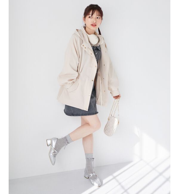 MAJESTICLEGON「ウエストきゅっとミディブルゾン」|ブルゾン・スタジャン|