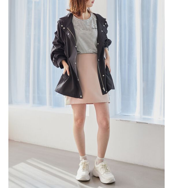 MAJESTICLEGON「ウエストきゅっとミディブルゾン」|ブルゾン・スタジャン|